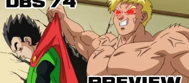 Gohan semble avoir du mal contre cet adversaire ! Gohan semble avoir du mal contre cet adversaire !