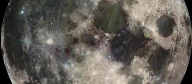 Imagem da Lua feita em 2011 pela Nasa (Foto: Nasa/JPL) Imagem da Lua feita em 2011 pela Nasa (Foto: Nasa/JPL)