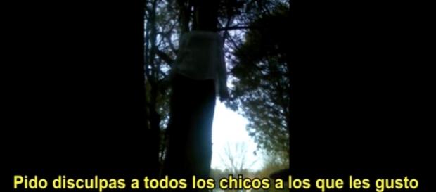 La chica que se suicidó en vivo La chica que se suicidó en vivo