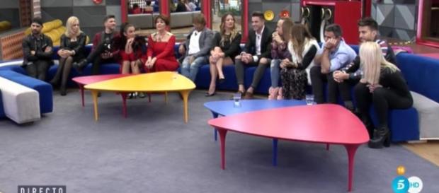 La primera noche en la casa de GH VIP 5. La primera noche en la casa de GH VIP 5.