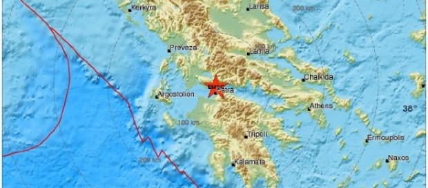 Terremoto in Grecia, 09 Gennaio 2017 Terremoto in Grecia, 09 Gennaio 2017