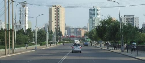 Streets in Pyongyang. [Image Credit: Nicor/Wikimedia Commons]
