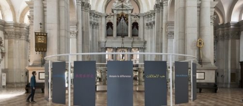 Michelangelo Pistoletto- Suspended Perimeter alla Basilica di San Giorgio Maggiore