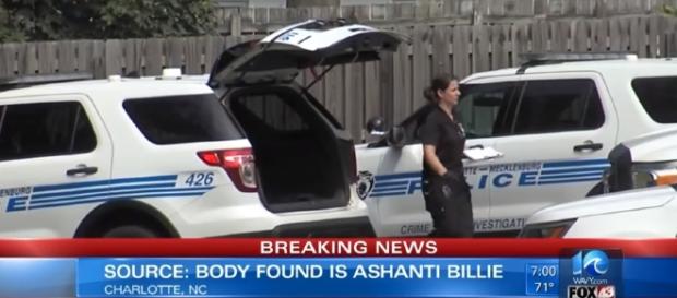 Ashanti Billie’s family notified about a body found in Charlotte Image - WAVY TV 10| YouTube Ashanti Billie’s family notified about a body found in Charlotte Image - WAVY TV 10| YouTube