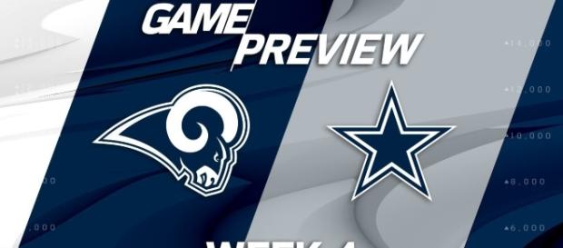 Dallas Cowboys face off against the Los Angeles Rams in week 4 | Image Credit: NFL | YouTube Dallas Cowboys face off against the Los Angeles Rams in week 4 | Image Credit: NFL | YouTube