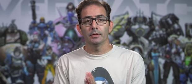 Jeff Kaplan says the "Overwatch" community is scary. Image Credit: dinoflask / YouTube Jeff Kaplan says the "Overwatch" community is scary. Image Credit: dinoflask / YouTube