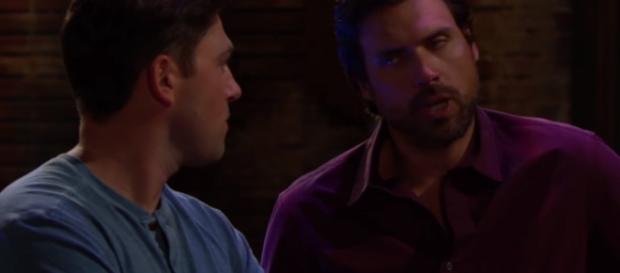 Nick and Noah Newman deal with Victor. (Image Credit: CBS, The Young and the Restless/Youtube.com) Nick and Noah Newman deal with Victor. (Image Credit: CBS, The Young and the Restless/Youtube.com)