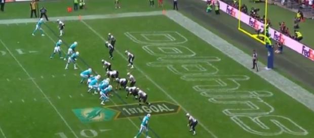 The Miami Dolphins looked bad against the New Orleans Saints - Youtube screen capture / NFL The Miami Dolphins looked bad against the New Orleans Saints - Youtube screen capture / NFL