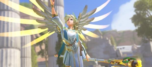 Useful tips on how to play the new Mercy in "Overwatch." Image Credit: Blizzard Entertinment Useful tips on how to play the new Mercy in "Overwatch." Image Credit: Blizzard Entertinment