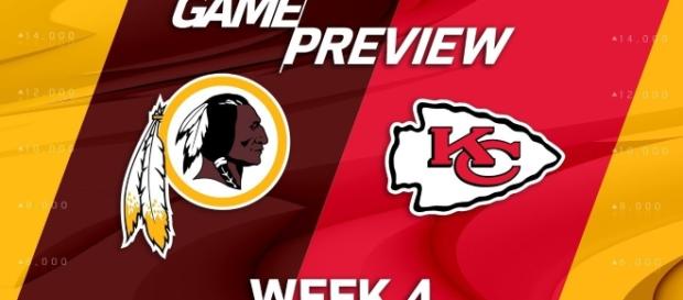 Washington Redskins square off against Kansas City Chiefs in Monday Night Football. (Image Credit: NFL/YouTube) Washington Redskins square off against Kansas City Chiefs in Monday Night Football. (Image Credit: NFL/YouTube)