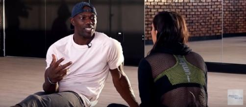 Terrell Owens during the rehearsals. [Image Credit: Dancing With The Stars /YouTube]
