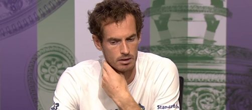 Andy Murray during a press conference at the 2017 Wimbledon/ Photo: screenshot via Wimbledon official channel on YouTube