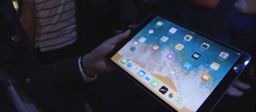 Apple will likely announce the next round of iPad Pro tablets in May 2018. [Image Credit: The Verge/YouTube]