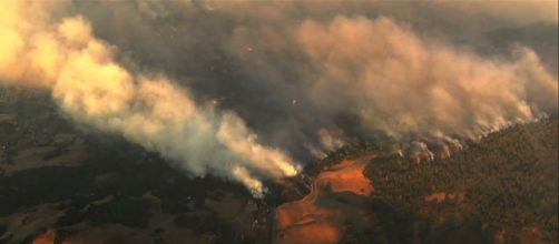 California's wine country reels from the damage of wildfire early this week. | Credit (Associated Press/YouTube)