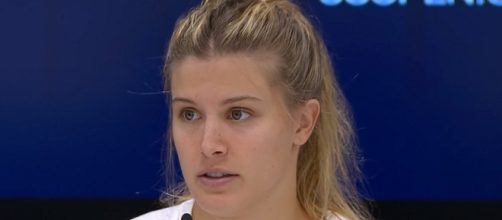Eugenie Bouchard during a press conference at the 2017 US Open/ Photo: screenshot via US Open Tennis Championships channel on YouTube