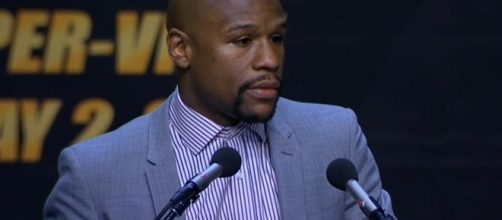 Floyd Mayweather Jr. says he is not afraid to face GGG/ photo by Prize Fights.com/ Flickr
