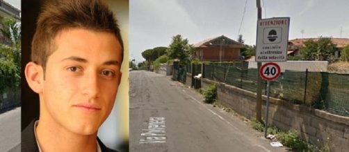 Fonte immagine: NewSicilia.it - In foto Antonio Martelli e la strada dove ha perso la vita.