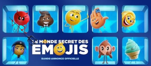 Le monde secret des emojis dessin animé