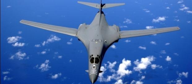A B-1B bomber, pictured here, flew over the Korean peninsula - Photo - https://wikimedia.org A B-1B bomber, pictured here, flew over the Korean peninsula - Photo - https://wikimedia.org
