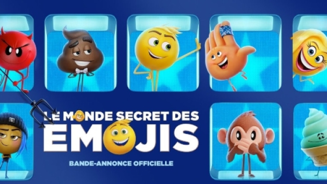 Le monde secret des emojis dessin animé
