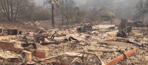 Wildfire in California creates massive damage credit/ Youtube/ Guardian Wires