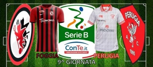 Foggia e Perugia si sfideranno nella nona giornata del campionato di Serie B ConTe.it 2017/18