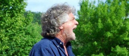 Il capo del Movimento5Stelle, Beppe Grillo