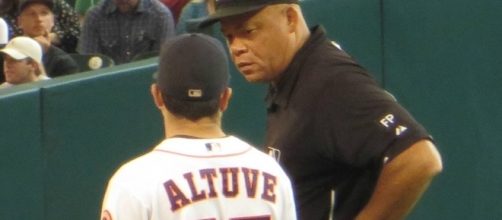 Jose Altuve was one of many players who shone in the Astros series win over the Red Sox. Image Source: Wikimedia Commons