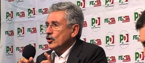 L'ex segretario dei Ds, Massimo D'Alema