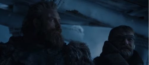 Night King and Viserion arrive at The Wall - Beric and Tormund - Game of Thrones Season 7 | Image Credit: Ben Quincy-Shaw/YouTube