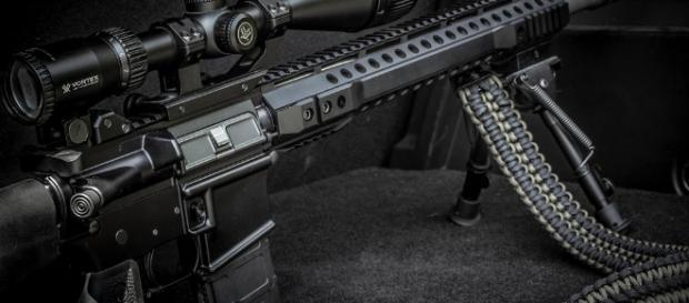 Image of an AR-15 -- Brett/Flickr. Image of an AR-15 -- Brett/Flickr.