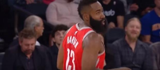 James Harden explodes for 36 points in Madison Square Garden (Image Credit: Chris Smoove/YouTube) James Harden explodes for 36 points in Madison Square Garden (Image Credit: Chris Smoove/YouTube)