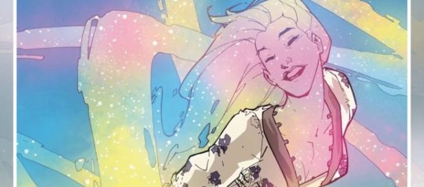 Karolina Dean in 'The Runaways' comic. (image source: neon tiger/YouTube) Karolina Dean in 'The Runaways' comic. (image source: neon tiger/YouTube)