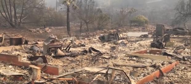 Wildfire in California creates massive damage credit/ Youtube/ Guardian Wires Wildfire in California creates massive damage credit/ Youtube/ Guardian Wires