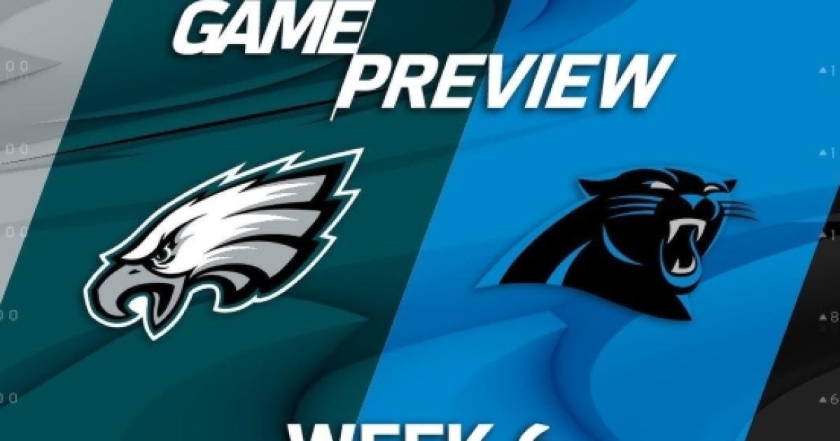 Thursday night football preview Eagles vs. Panthers