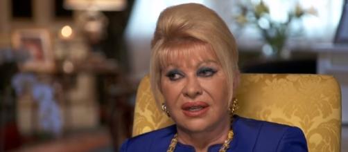 Ivana Trump in one of the stills during her recent interviews - [Image via YouTube/CBS Sunday Morning]