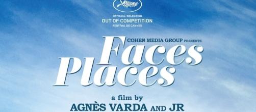Theatrical poster 'Faces Places' (used by permission Cohen Media Group)