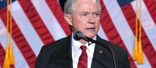 US Attorney General, Jeff Sessions at a past function.[image via Gage Skidmore/wikimedia]