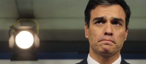 Pedro Sánchez tras la dejar paso a la gestora del PSOE.