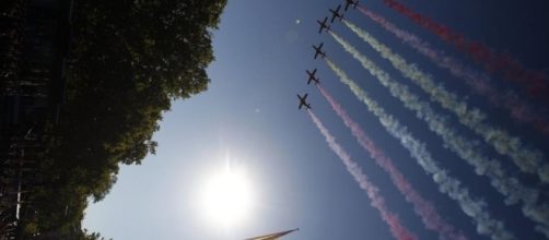 Rajoy desfile 12-O. Muere piloto Eurofighter tras desfile Día de la Hispanidad