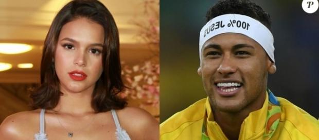 Bruna e Neymar estão dando o que falar na internet Bruna e Neymar estão dando o que falar na internet