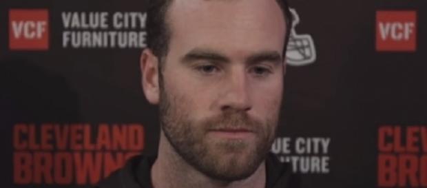 In 3 games this season, Kevin Hogan threw for 377 yards and 3 TDs with two picks -- Cleveland Browns via YouTube In 3 games this season, Kevin Hogan threw for 377 yards and 3 TDs with two picks -- Cleveland Browns via YouTube