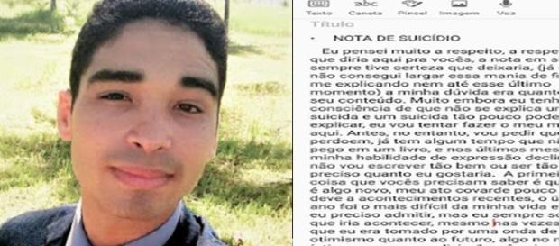 Jovem testemunha de Jeová e sua carta deixada antes de seu suicídio Jovem testemunha de Jeová e sua carta deixada antes de seu suicídio
