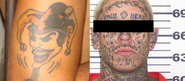 Veja o que as tatuagens de cadeia significam ( Fotos - Reprodução ) Veja o que as tatuagens de cadeia significam ( Fotos - Reprodução )