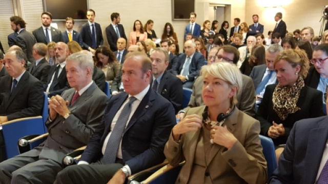 Vincenzo Sanasi d'Arpe, Presidente WFP con l'Ambasciatore Giovanni Castellaneta