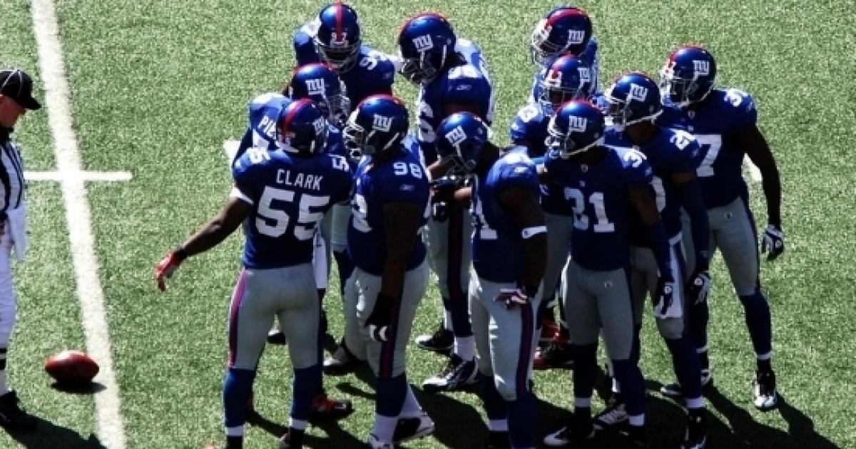 Mayhem In The New York Giants' Locker Room