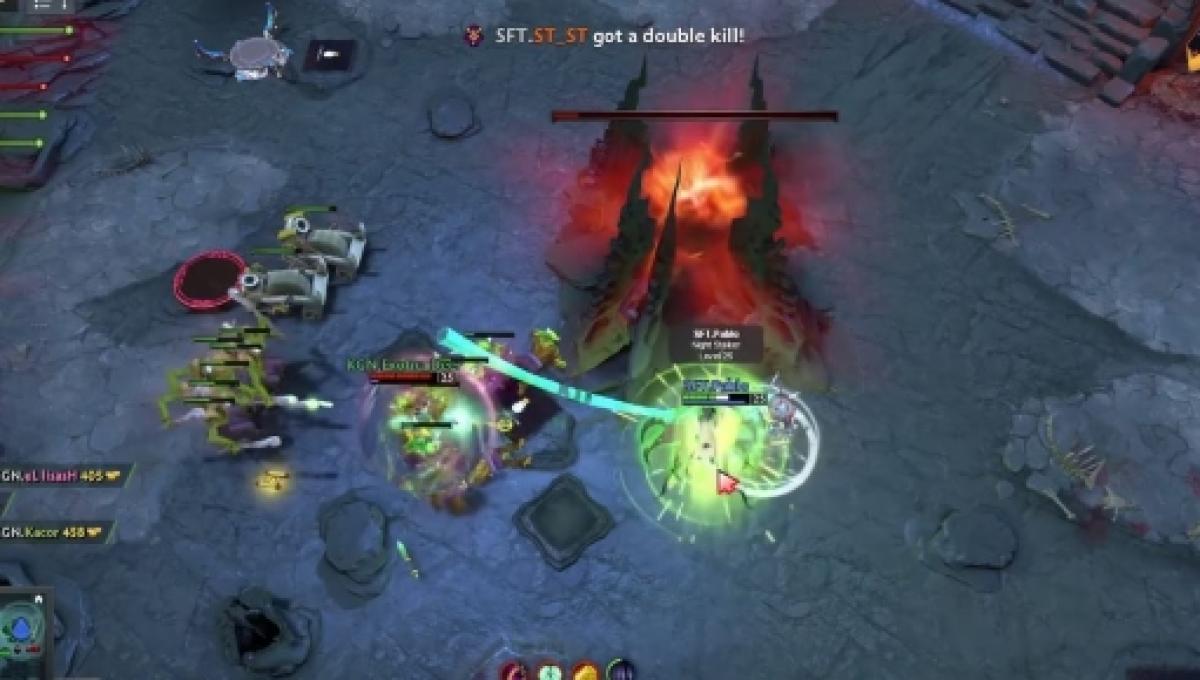 Dota 2 Pablo Wins Insane Base Race For Sft