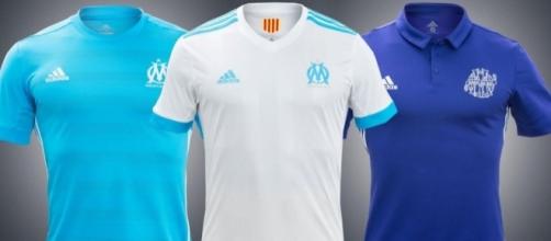 L'OM dévoile ses trois nouveaux maillots sans sponsor mais avec ... - eurosport.fr