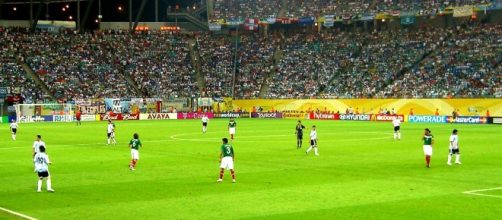 Argentina versus Mexico at India U17 FIFA World Cup. (Image Wikipaedia - no photographer cited)