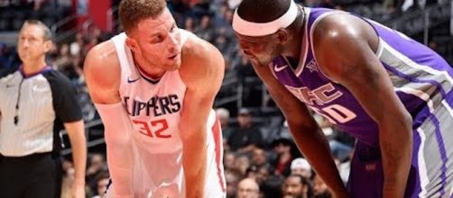 Blake Griffin and the Clippers defeated the Kings in Thursday night's preseason action. [Image via NBA/YouTube]